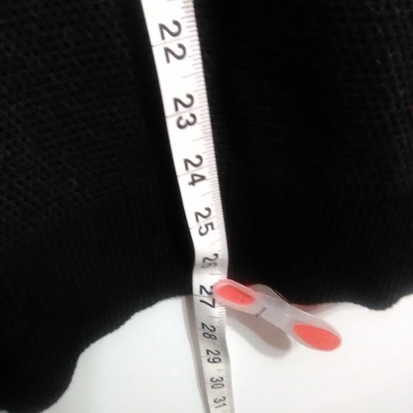 Mens Apt.9 XL Black 2 Tone Long Sleeve Crew - Picture 5 of 5